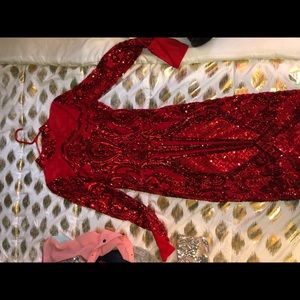 Fashion nova sequin dress